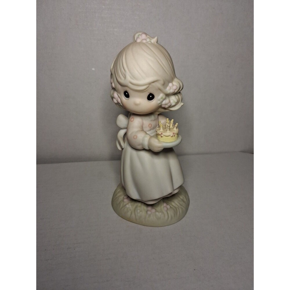 Precious Moments "May Your Birthday Be A Blessing " Porcelain Figurine